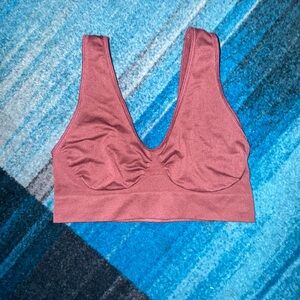 Rhonda Shear Sports Bra Wireless Comfort- Size Large